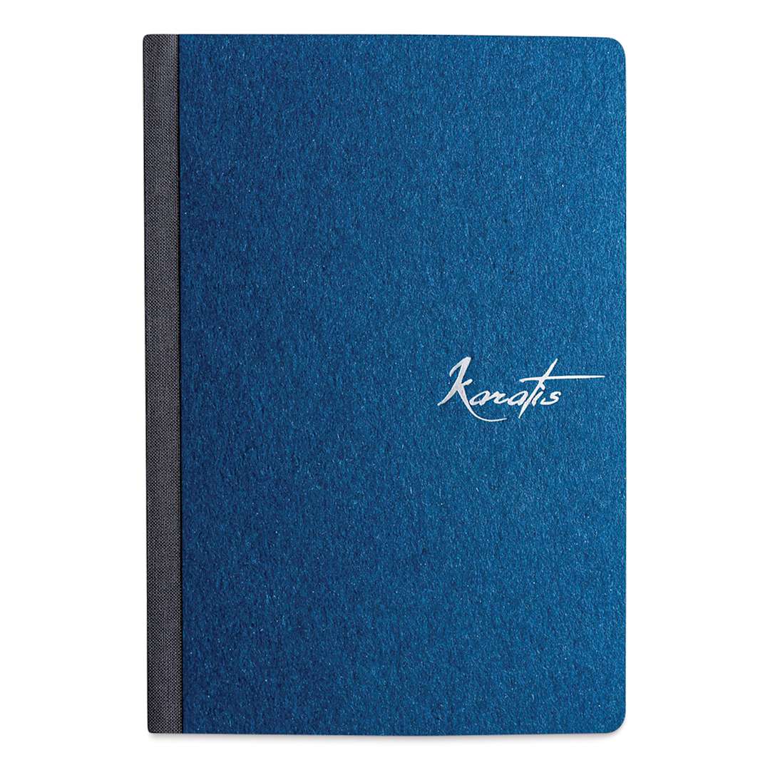 Open in modal - Karatis Fountain Pen Journal - Medium, Egyptian Indigo, 96 Sheets