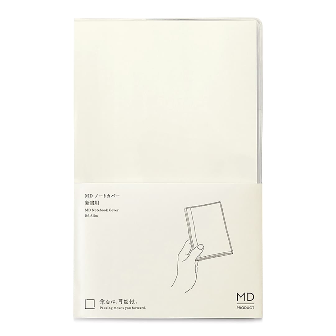 Open in modal - Midori MD Notebook Cover - B6 Slim, Clear, packaging