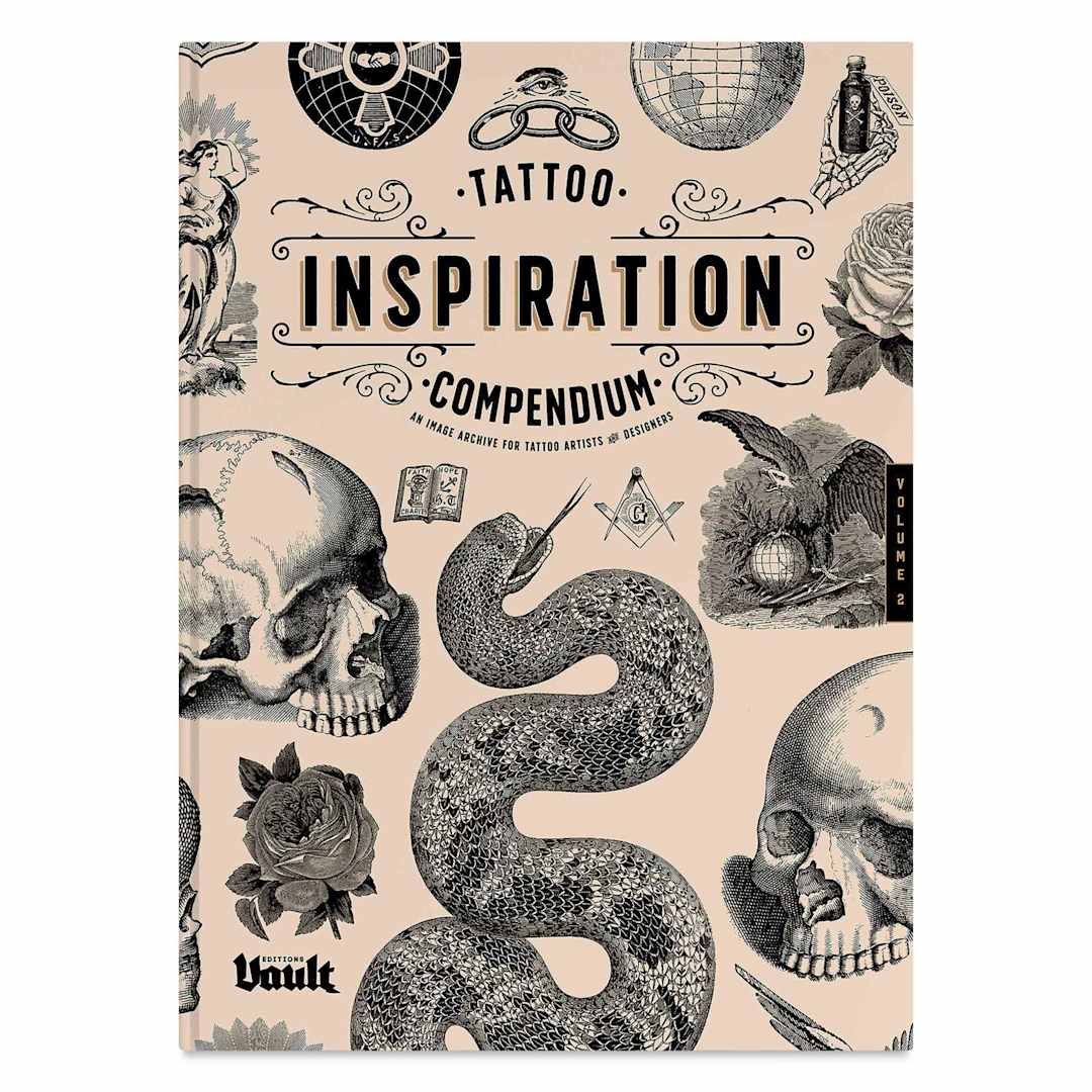 Open in modal - Vault Editions Tattoo Inspiration Compendium Vol. 2, front cover