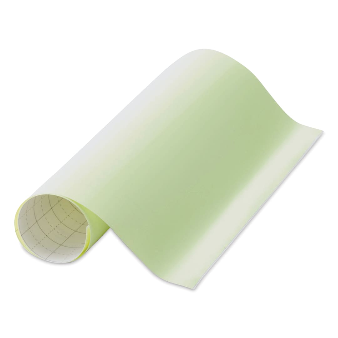 Open in modal - Cricut Glow-In-The-Dark Removable Vinyl, unrolled sheet