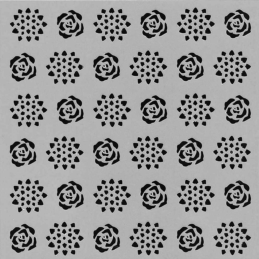Open in modal - PA Essentials Stencil - Rose Lotus Pattern