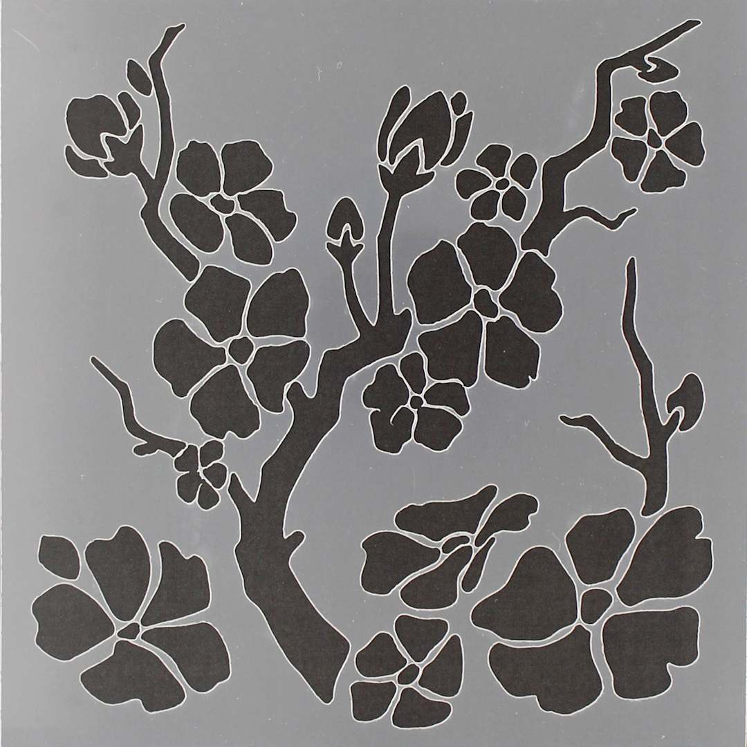 Open in modal - PA Essentials Stencil - Cherry Blossom