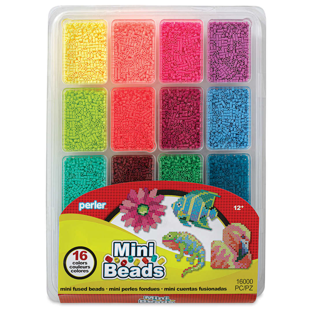 Open in modal - Perler Mini Beads Tray, front of the packaging