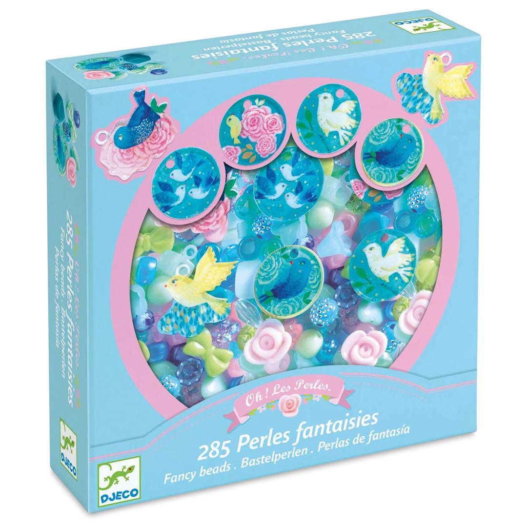 Open in modal - Djeco Fancy Bead Set - Birds - front of packaging