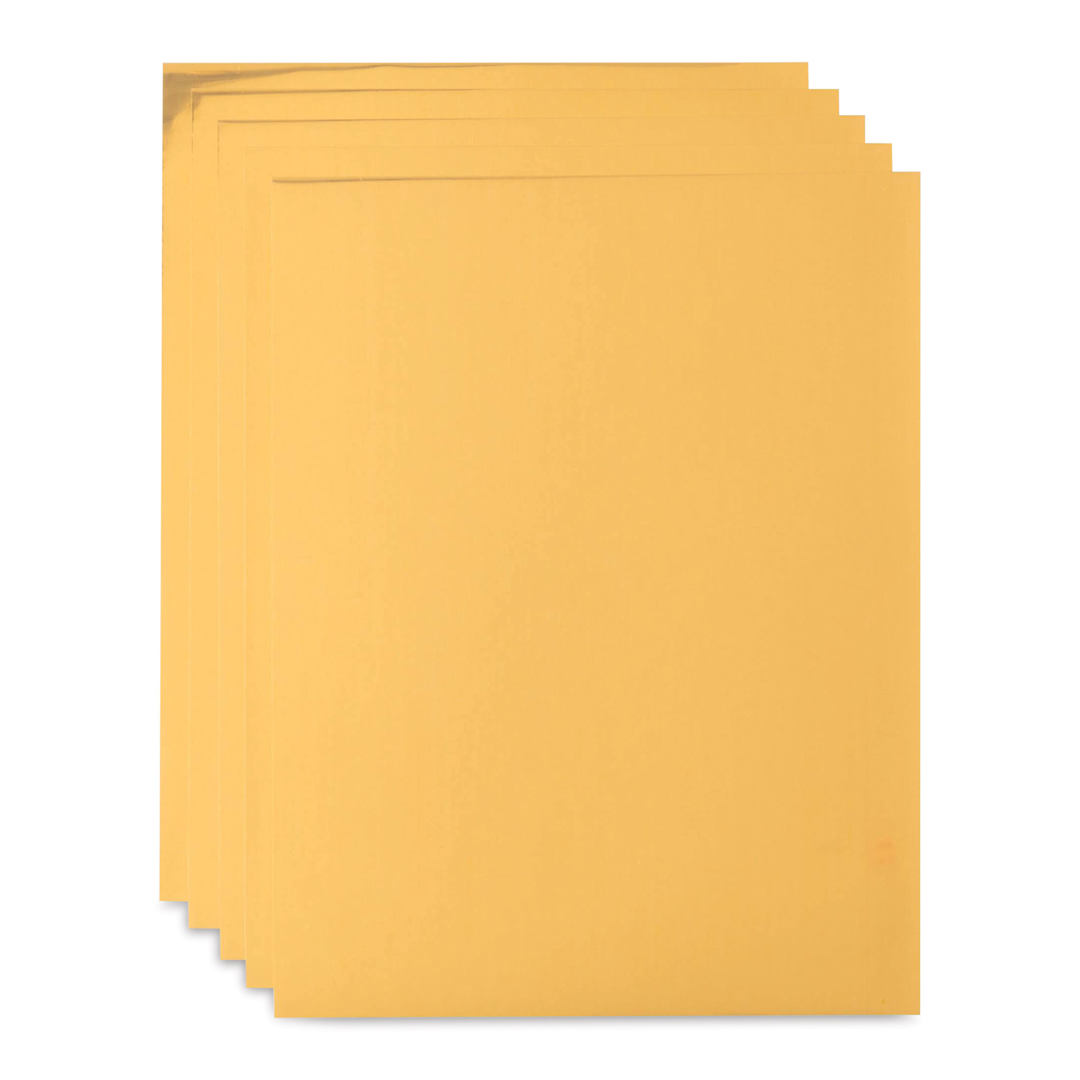 Open in modal - Cricut Printable Vinyl - Gold, 8-1/2" x 11", Pkg of 10