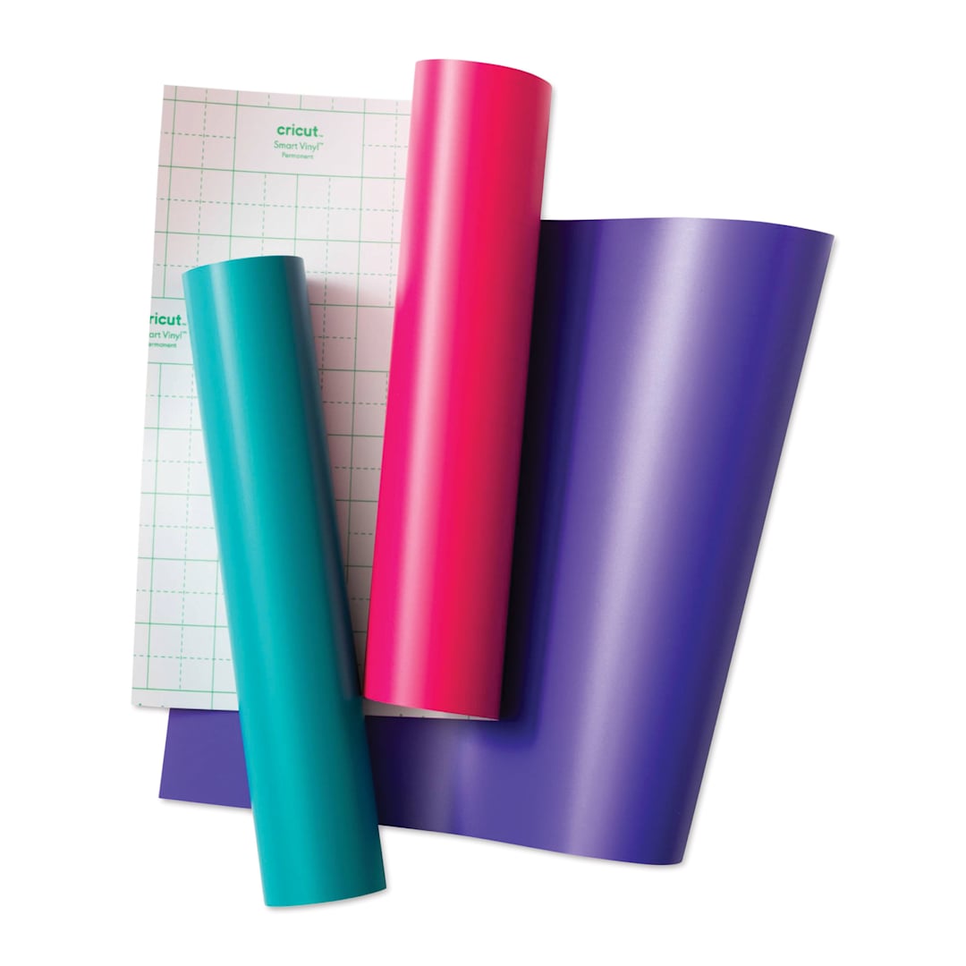 Open in modal - Cricut Joy Xtra Permanent Smart Vinyl - Roller Skate Sampler, 9-1/2" x 12", Set of 3