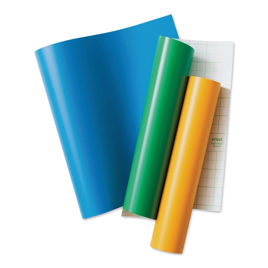 Open in modal - Cricut Joy Xtra Permanent Smart Vinyl - Summer Sampler, 9-1/2" x 12", Set of 3