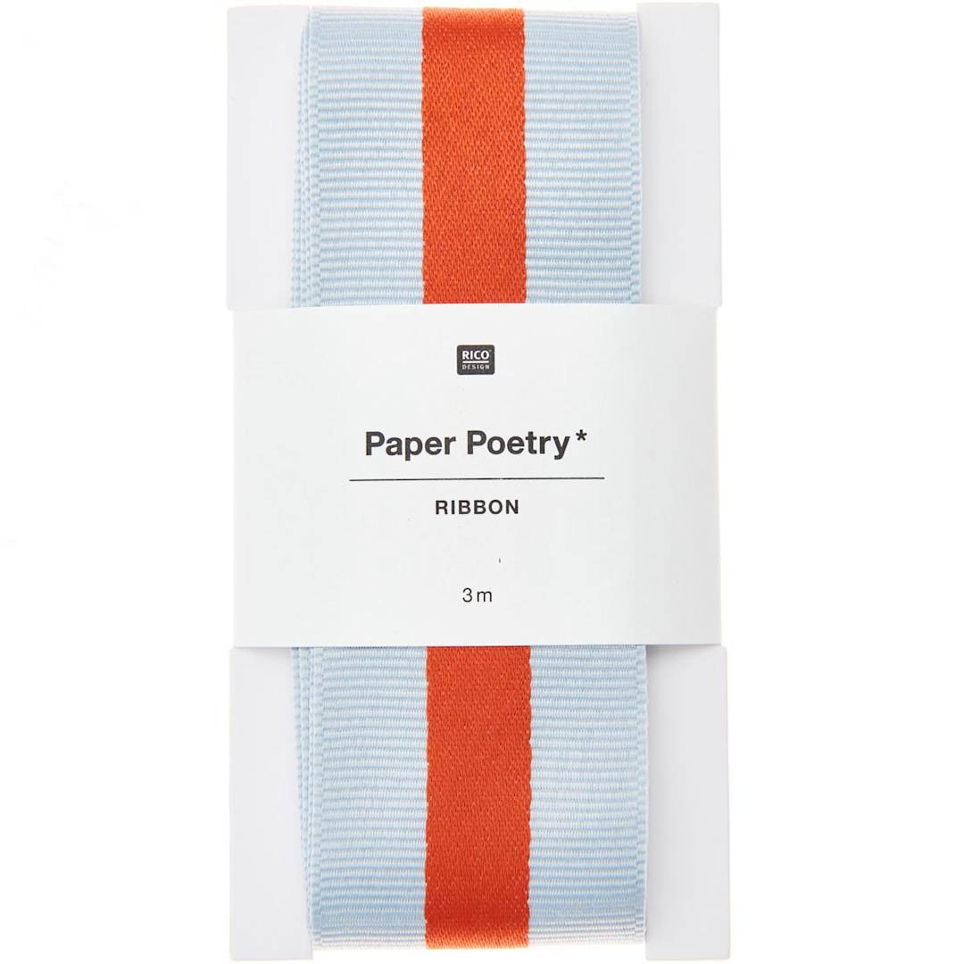 Open in modal - RIBBN STRP 38MMX3M GREY/ORANGE