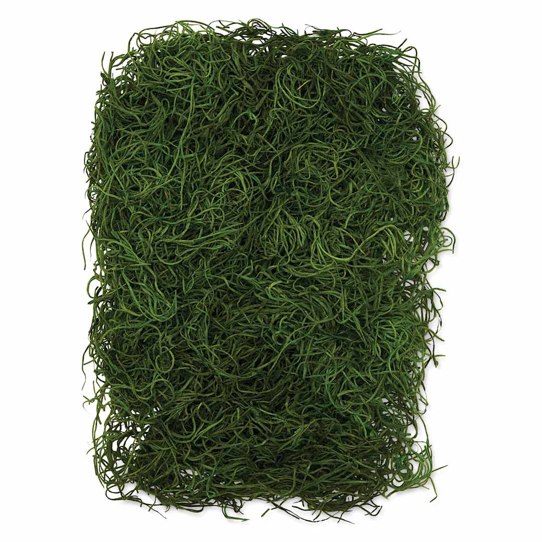 Open in modal - SuperMoss Preserved Spanish Moss - Grass Green
