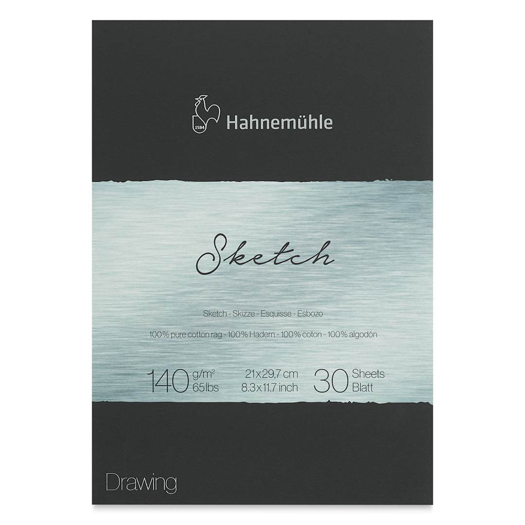 Open in modal - Hahnemühle The Collection Sketch Paper Pad - 8.3" x 11.7", 30 Sheets