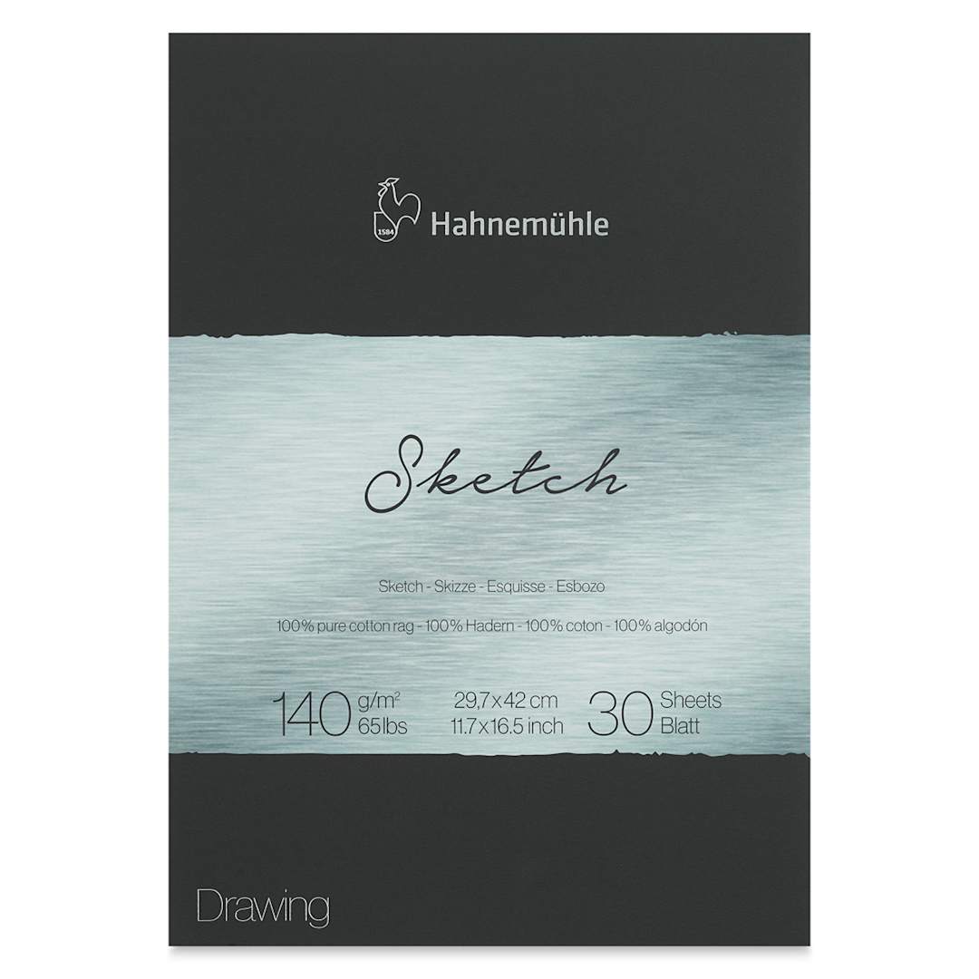 Open in modal - Hahnemühle The Collection Sketch Paper Pad - 11.7" x 16.5", 30 Sheets