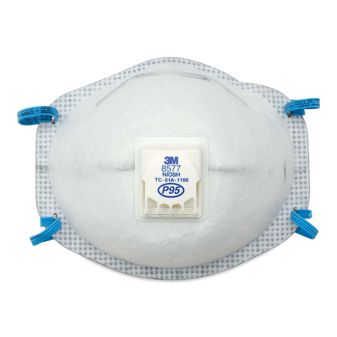 Open in modal - 3M P95 Cool Flow Paint Valve Particulate Respirator out of package