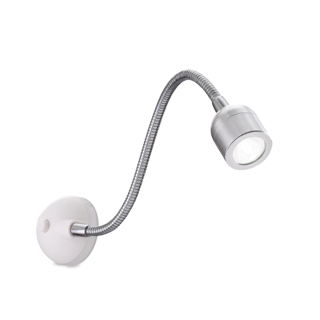 Open in modal - Daylight Sewing Machine Lamp - Silver and White