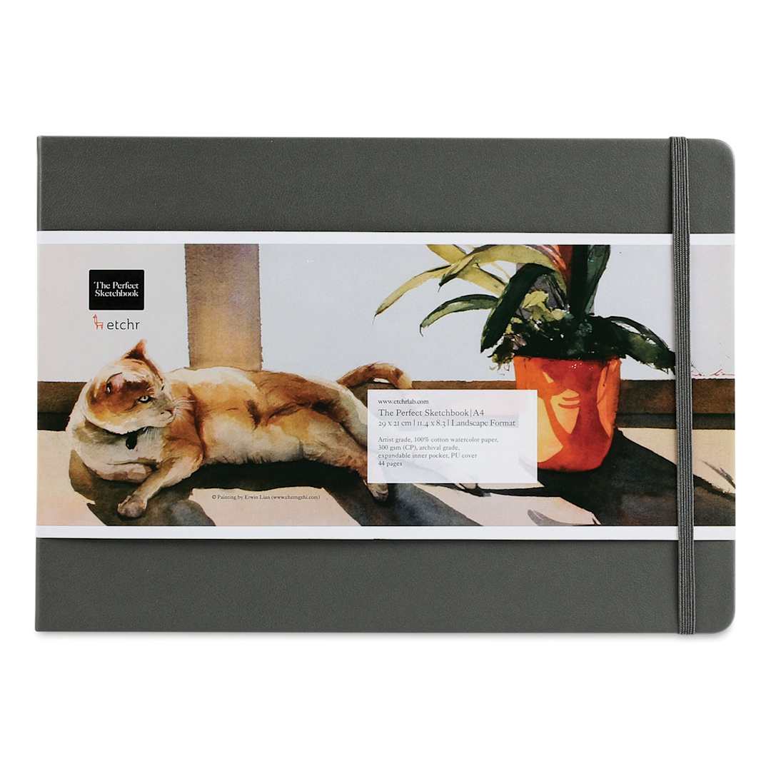 Open in modal - Etchr The Perfect Sketchbook - 8.3" x 11.4", 300 gsm