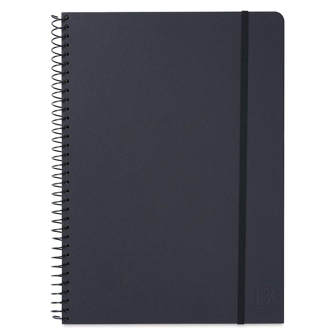 Open in modal - Blackwing Spiral Notebook - Graph, 8-1/4" x 11-3/4", front of notebook