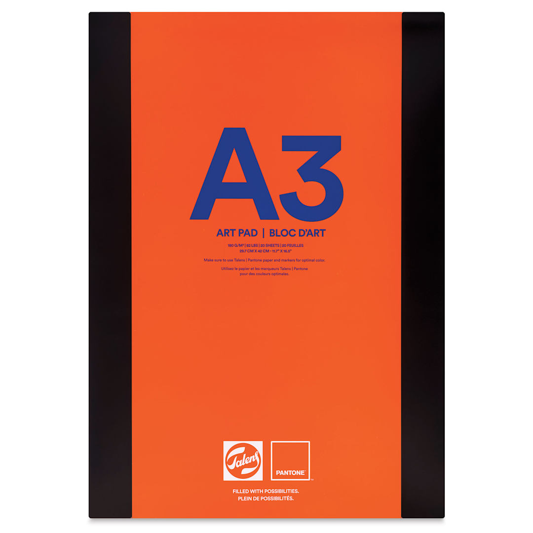 Open in modal - Talens Pantone Art Pad - 11-3/4" x 16-1/2", 20 Sheets, front