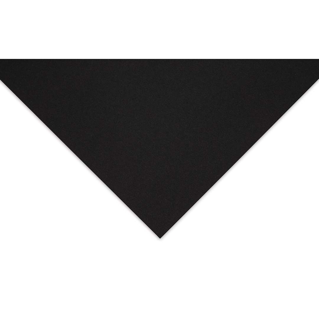 Open in modal - Stillman & Birn Nova Series Toned Art Paper - Black, 8" x 10", single sheet close-up