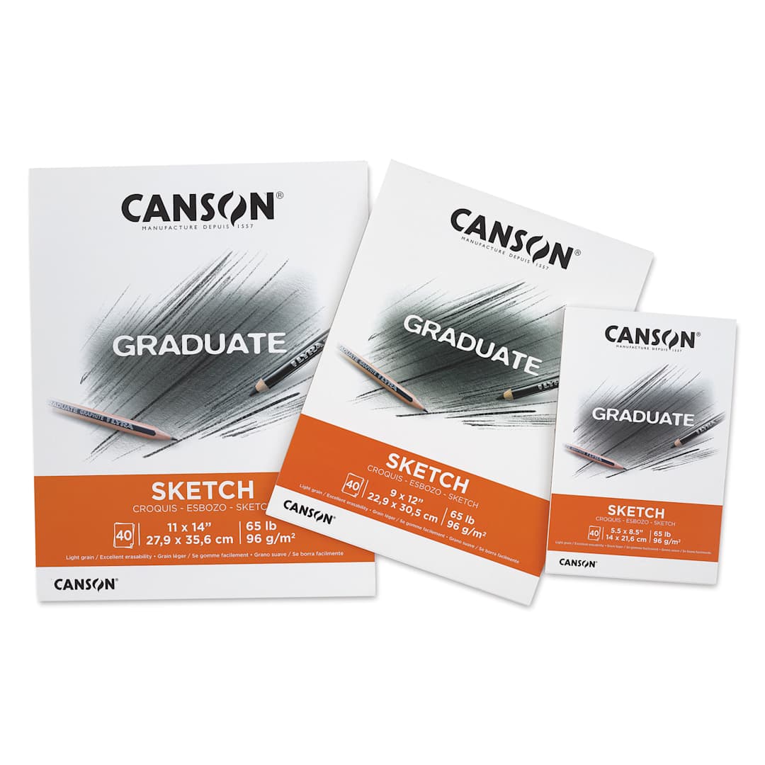 Open in modal - Canson Graduate Sketch Pads, various sizes