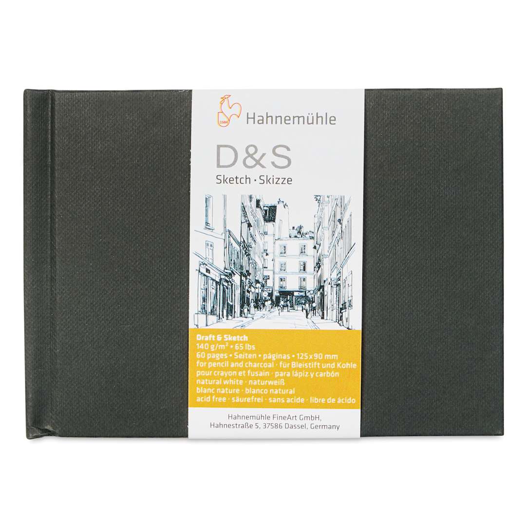 Open in modal - Hahnemühle D&S Sketchbook, front of the packaging