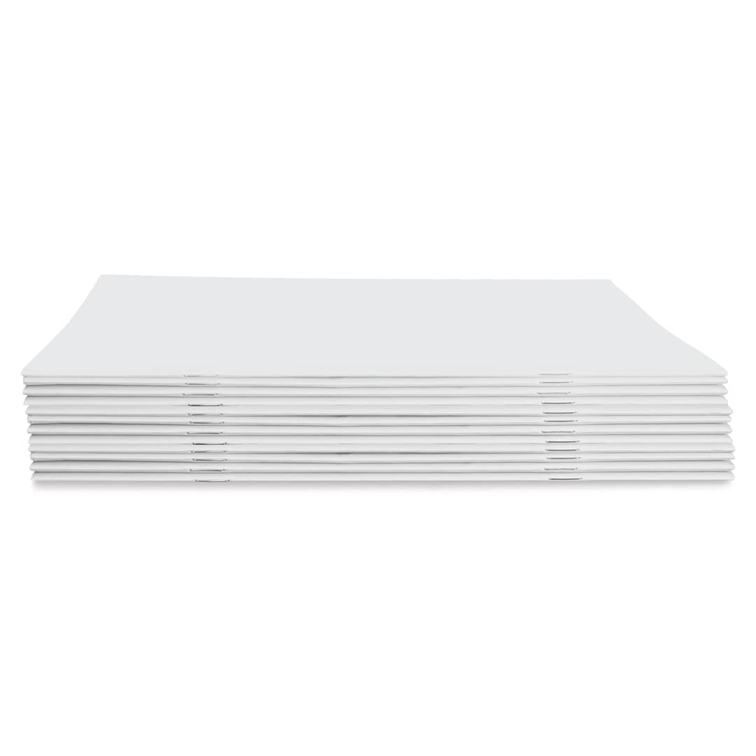 Open in modal - Flipside Hayes Softcover Blank Portrait Books - Pkg of 12, 8-1/2" x 11"