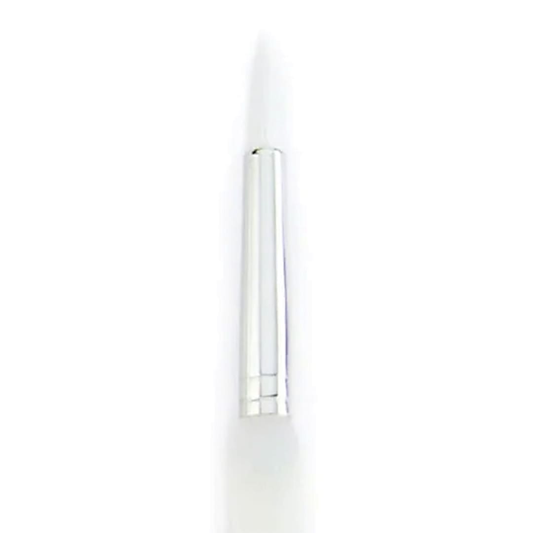 Open in modal - Royal Brush Soft Grip White Taklon, Round, Size 4