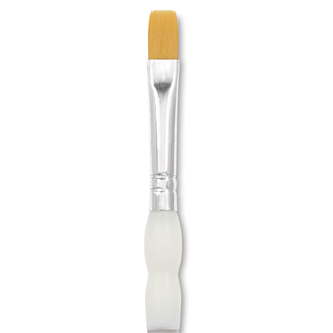 Open in modal - Royal Brush Soft-Grip Golden Taklon Brush, SHDER SZ 10