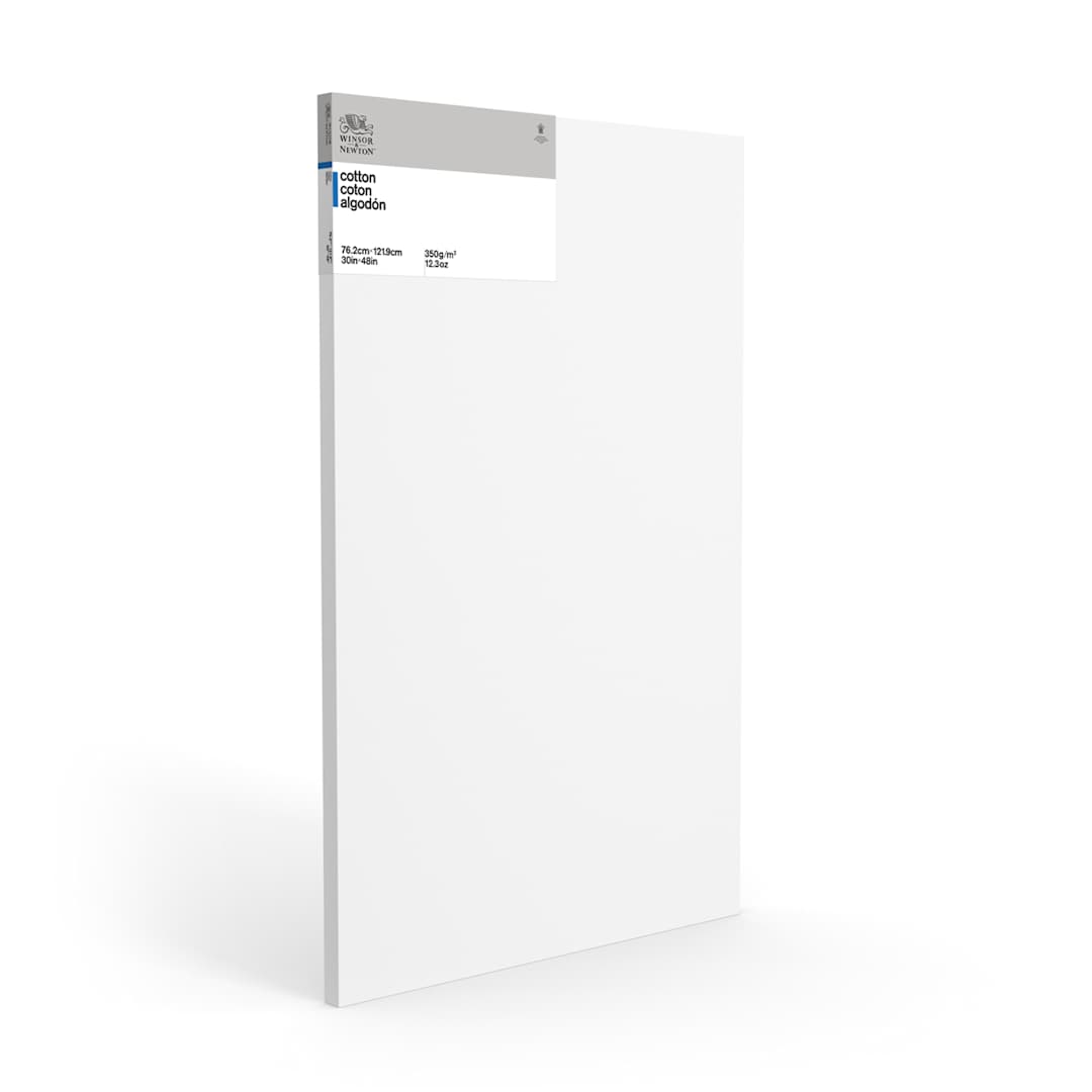Open in modal - Winsor & Newton Classic Cotton Stretched Canvas, Deep Edge 1.37 in Profile, 30 in x 48 in