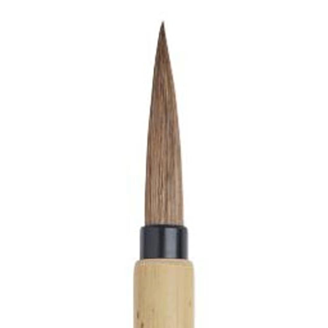 Open in modal - Winsor & Newton Series 150 Bamboo Brush, Short Handle, Round, 10