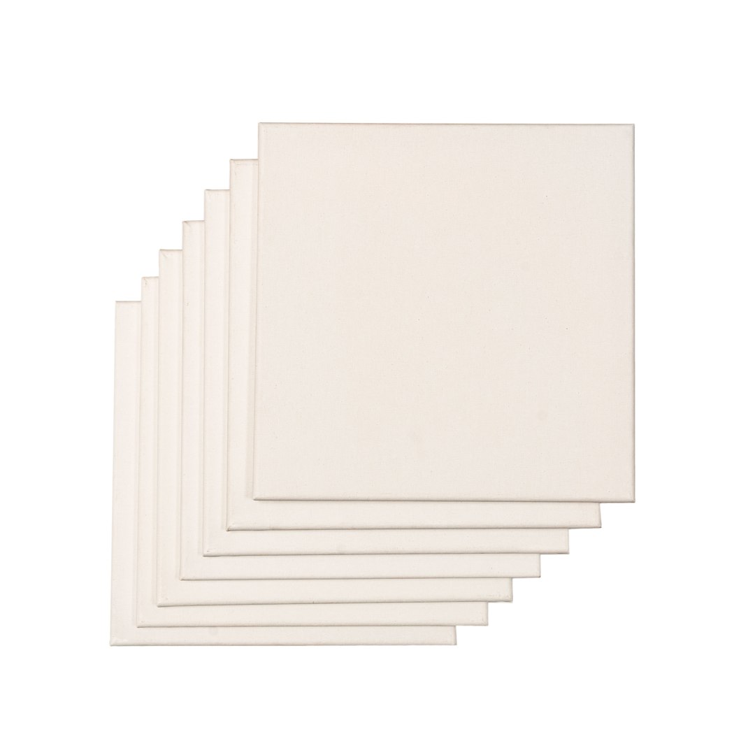 Open in modal - Hello, Artist! Canvas, Pkg of 7, 12" x 12"