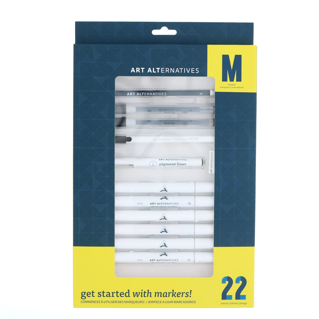 Open in modal - Art Alternatives Illustration Marker Set of 22