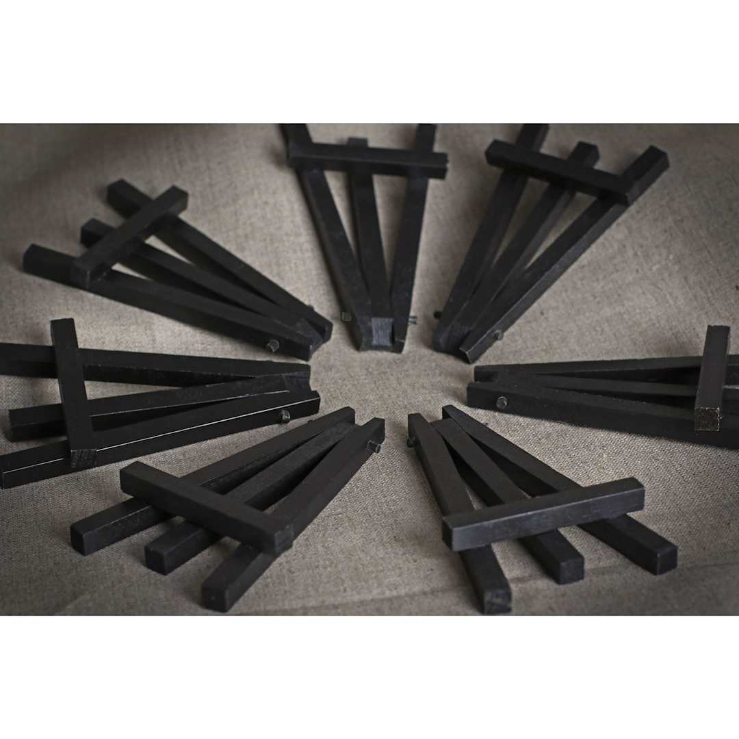 Open in modal - Art Alternatives Wood Mini Tripod Easel, Black, 2.75" x 5"