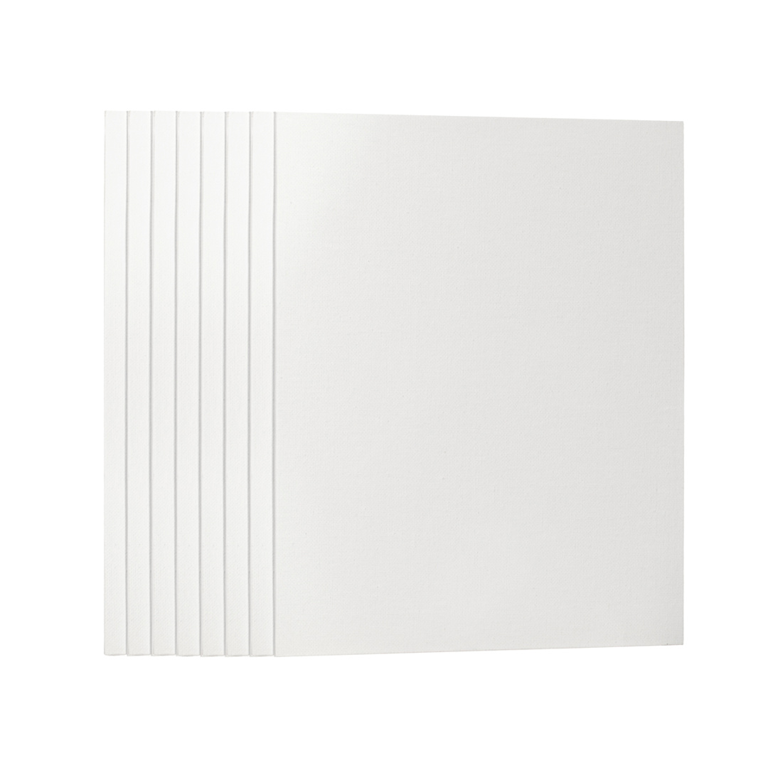 Open in modal - Hello, Artist! Canvas Panel Pack, 8" x 10", 8 Pieces