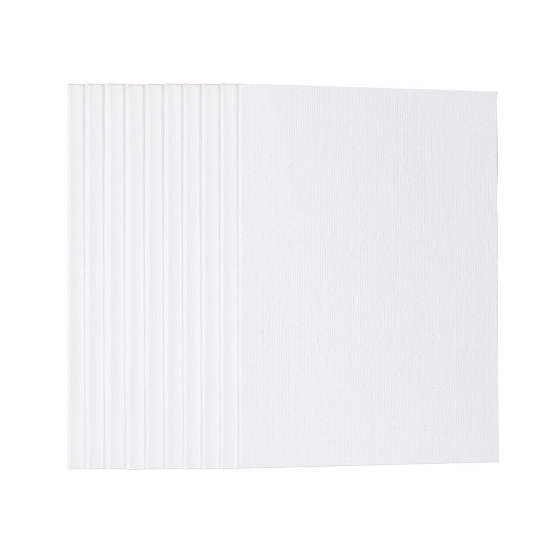 Open in modal - Hello, Artist! Canvas Panel Pack, 5" x 7", 10 Pieces