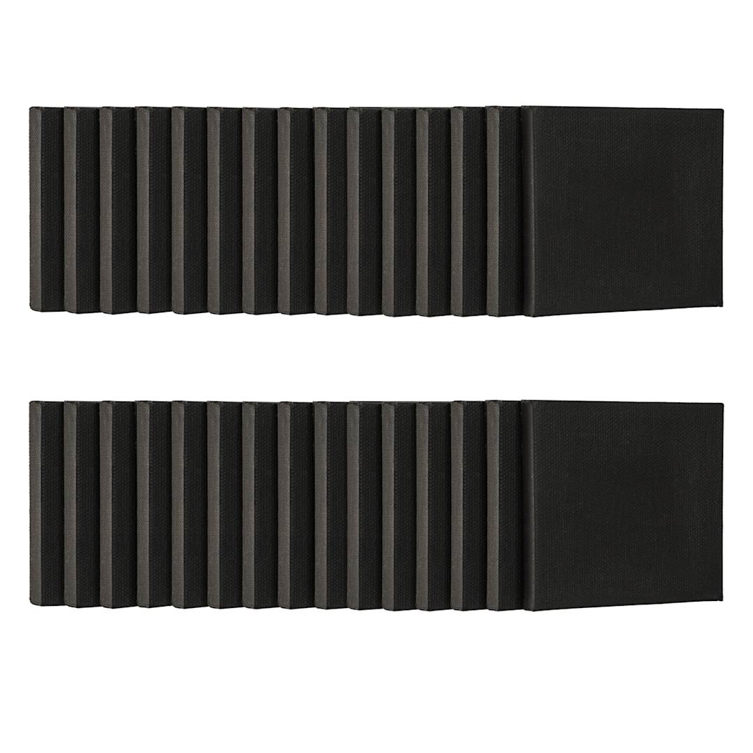 Open in modal - Hello, Artist! Mini Canvas, 3" x 3", Black