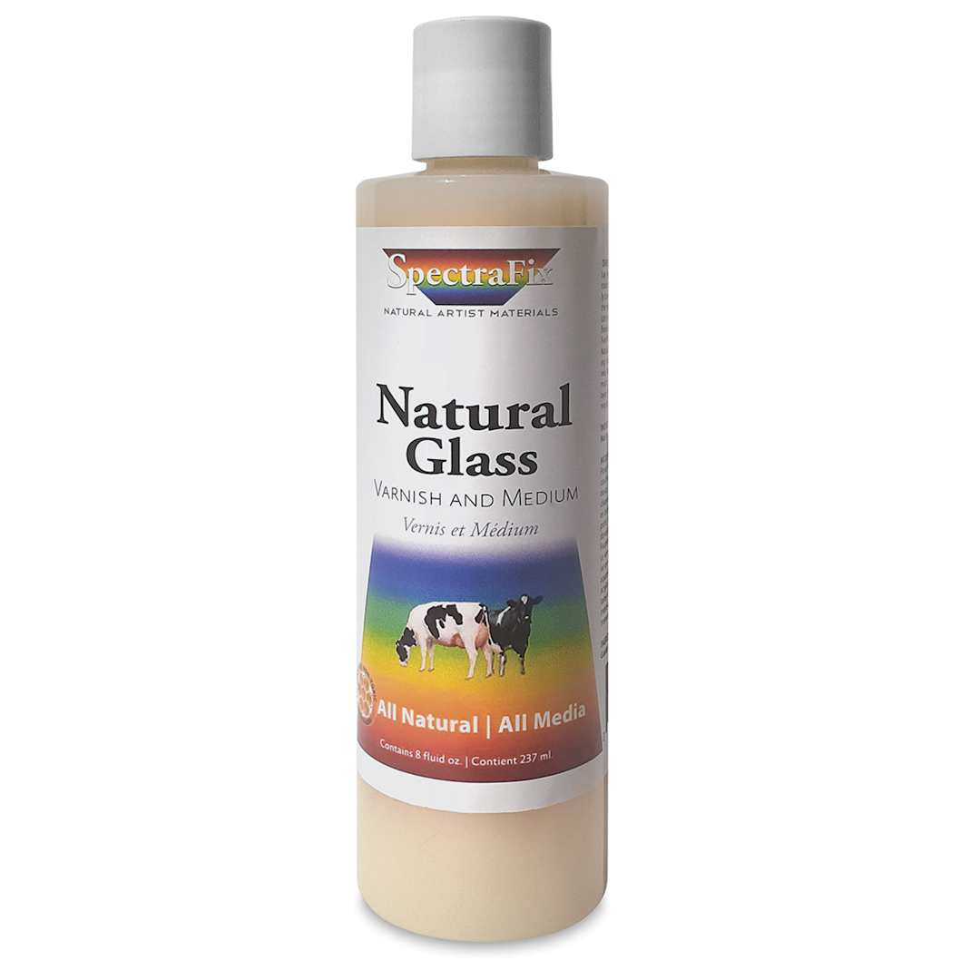 Open in modal - SpectraFix Natural Glass Varnish Painting Medium - 8 oz, Bottle