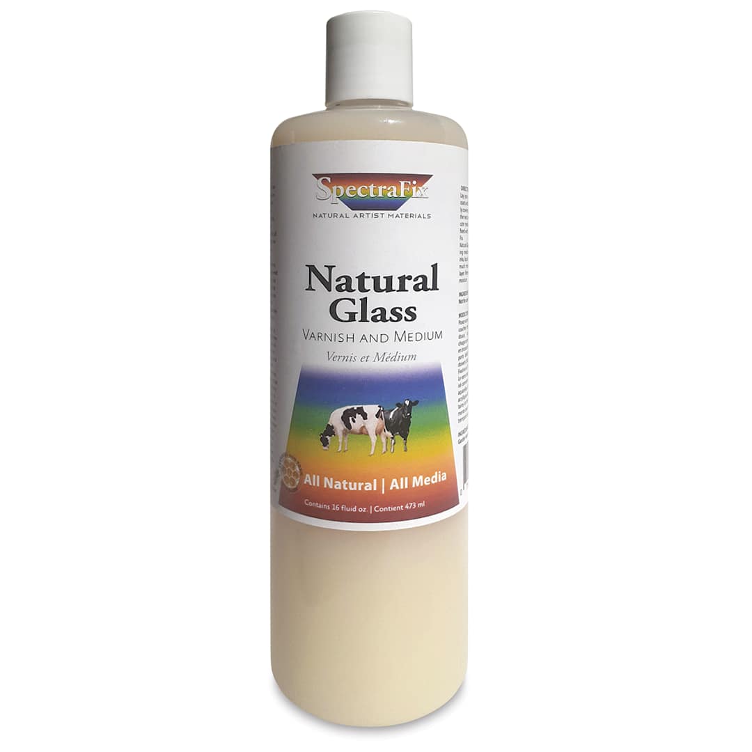 Open in modal - SpectraFix Natural Glass Varnish Painting Medium - 16 oz, Bottle