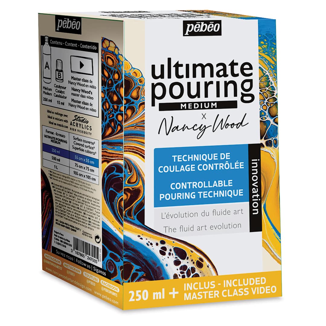 Open in modal - Pebeo Ultimate Pouring Medium - 250 ml (In packaging)