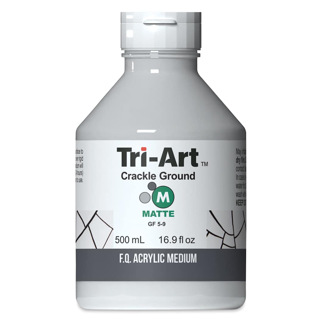 Open in modal - Tri-Art Crackle Ground Acrylic Medium - 500 ml
