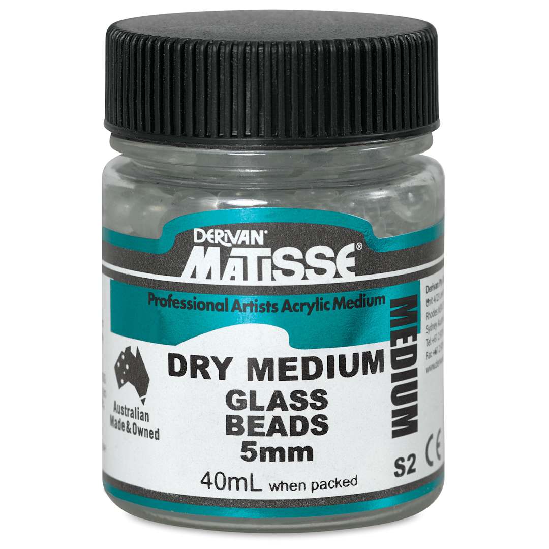 Open in modal - Matisse Acrylic Effects Dry Medium Glass Beads - 5 mm, 40 ml