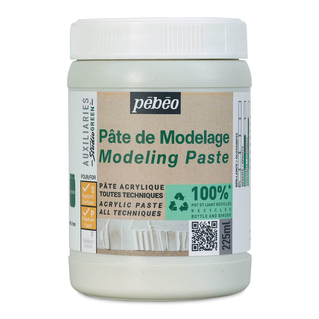 Open in modal - Pebeo Studio Green Modeling Paste - 225 ml