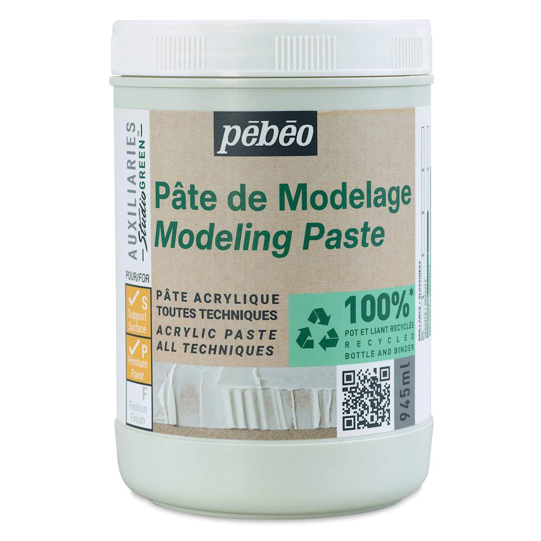 Open in modal - Pebeo Studio Green Modeling Paste - 945 ml