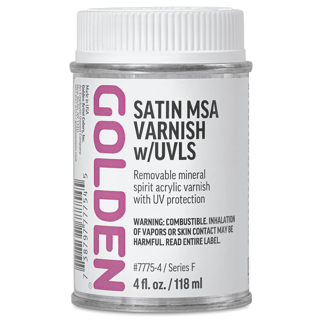 Open in modal - Golden MSA Varnish with UVLS - Satin, 4 oz