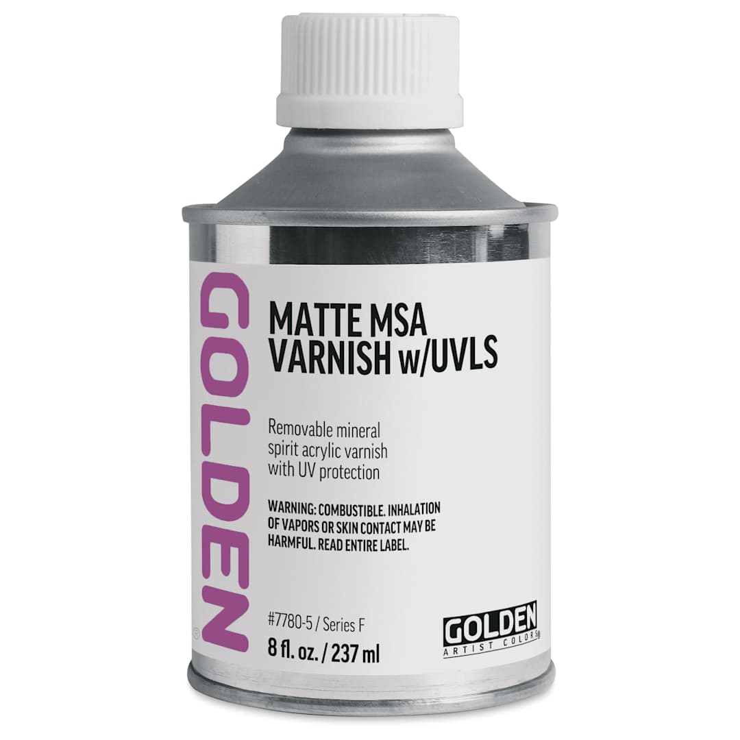 Open in modal - Golden MSA Varnish with UVLS - Matte, 8 oz