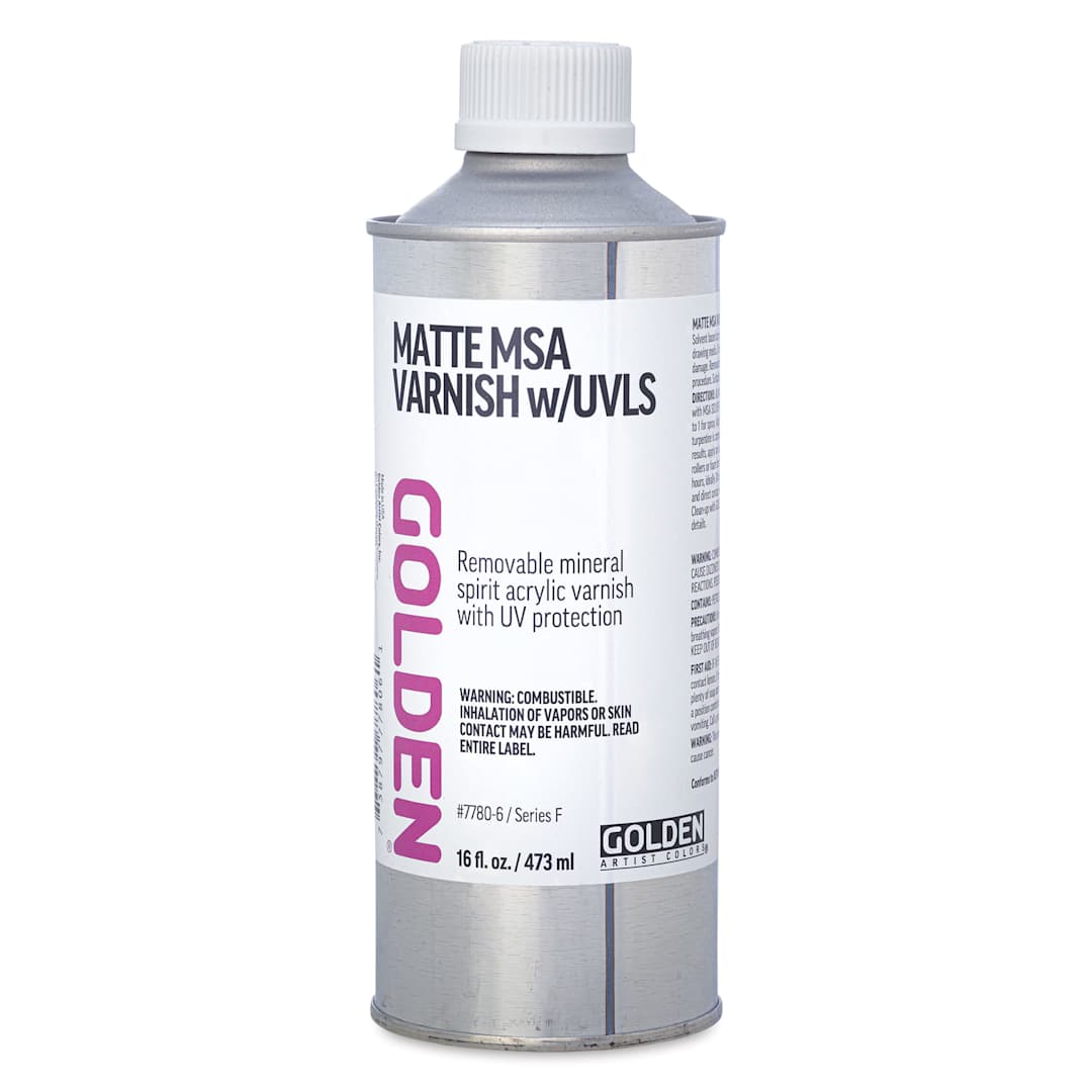 Open in modal - Golden MSA Varnish with UVLS - Matte, 16 oz