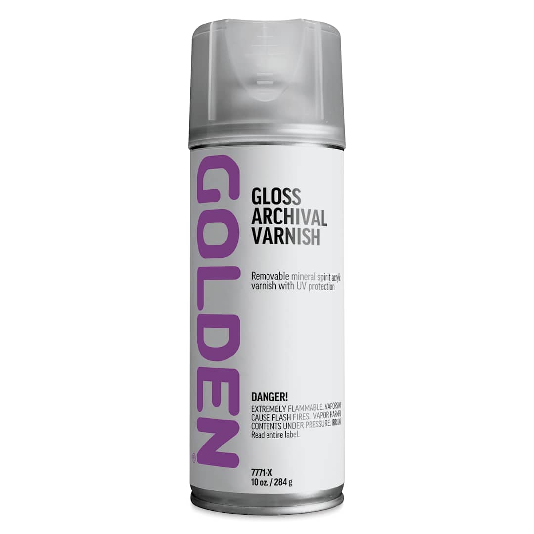 Open in modal - Golden MSA Archival Spray Varnish - Gloss, 10 oz