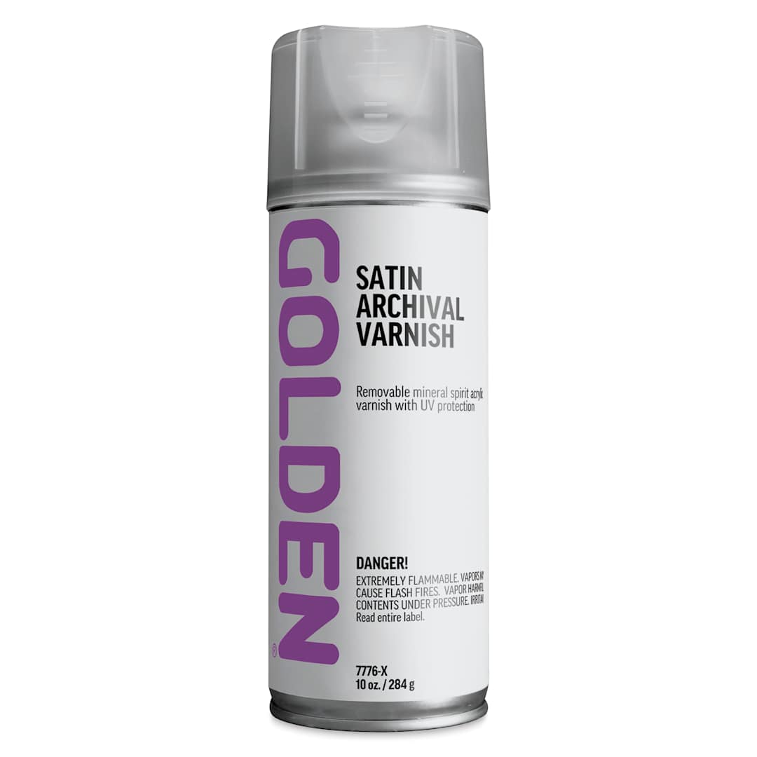 Open in modal - Golden MSA Archival Spray Varnish - Satin, 10 oz