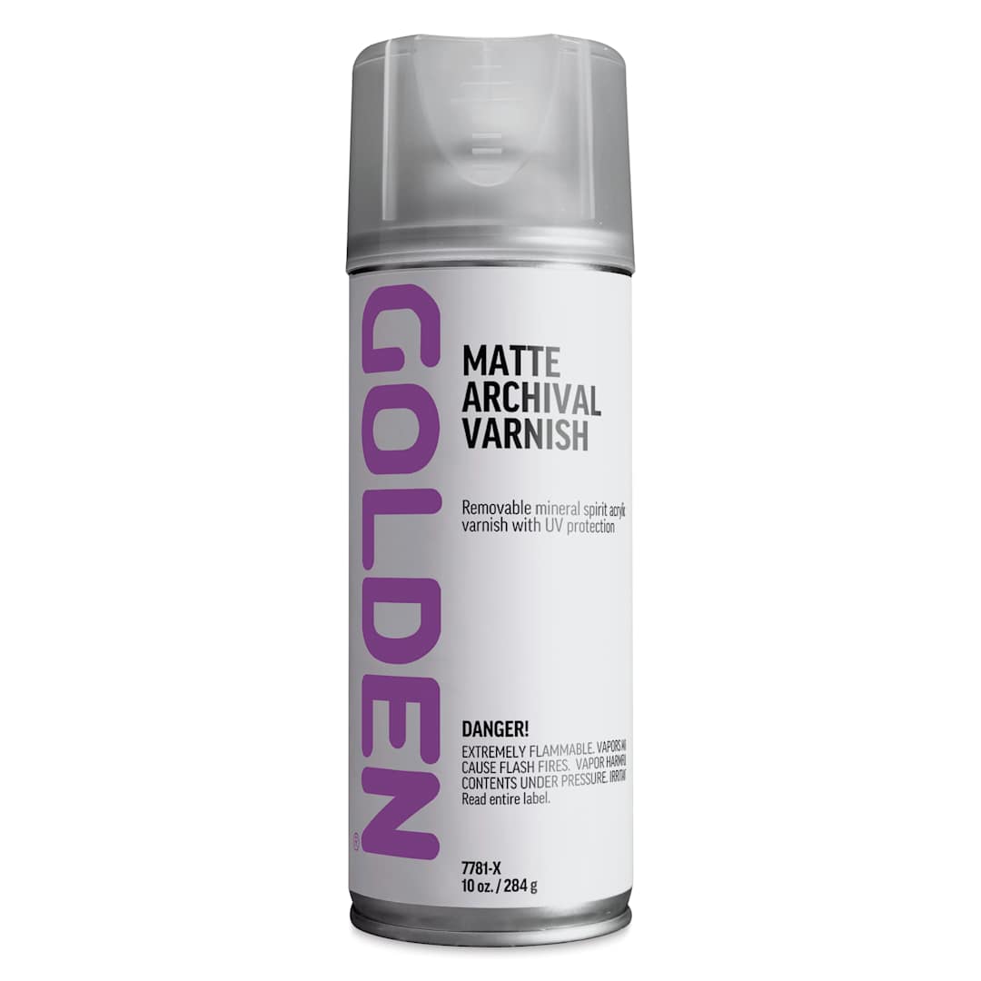 Open in modal - Golden MSA Archival Spray Varnish - Matte, 10 oz