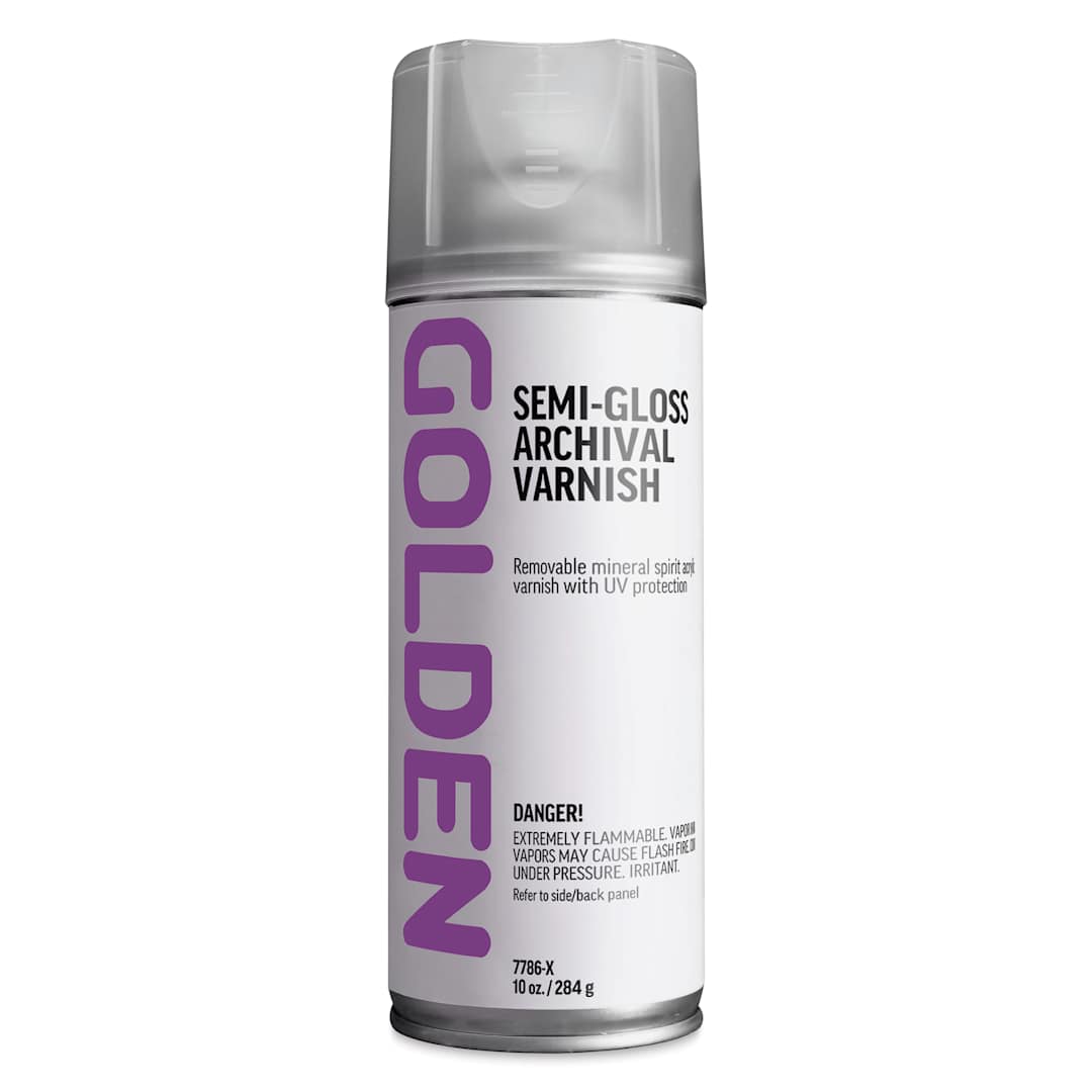 Open in modal - Golden MSA Archival Spray Varnish - Semi-Gloss, 10 oz