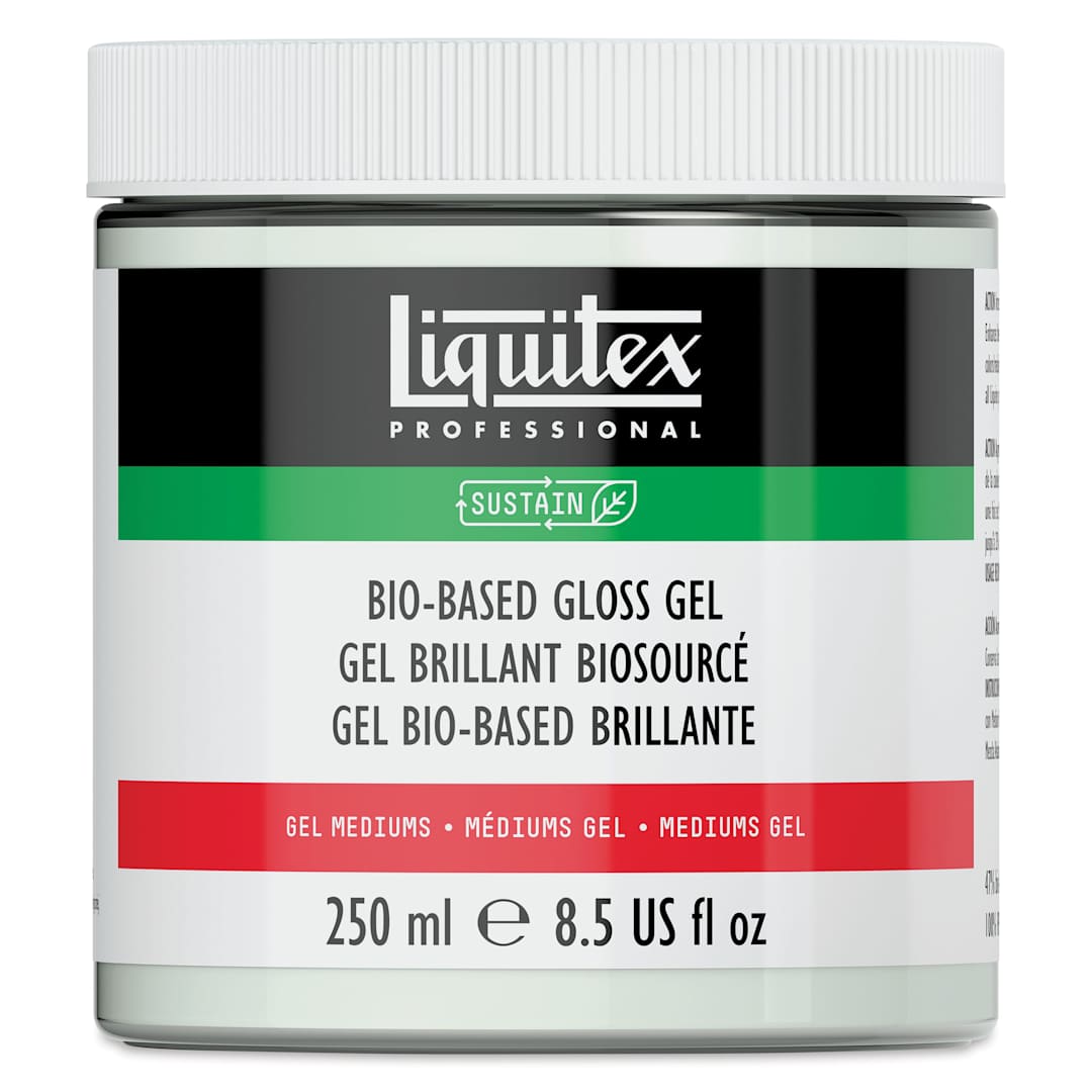Open in modal - Liquitex Bio-Based Acrylic Gel Medium - Gloss Gel, 250 ml