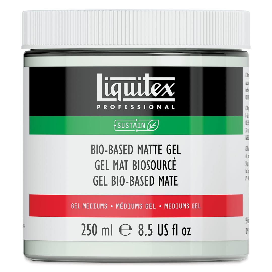 Open in modal - Liquitex Bio-Based Acrylic Gel Medium - Matte Gel, 250 ml